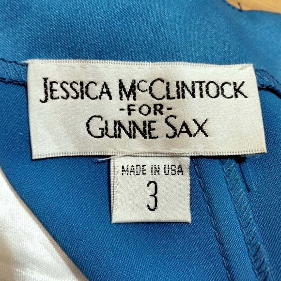 Jessica McClintock for Gunne Sax Strapless Mini Dress - Picture 5 of 7